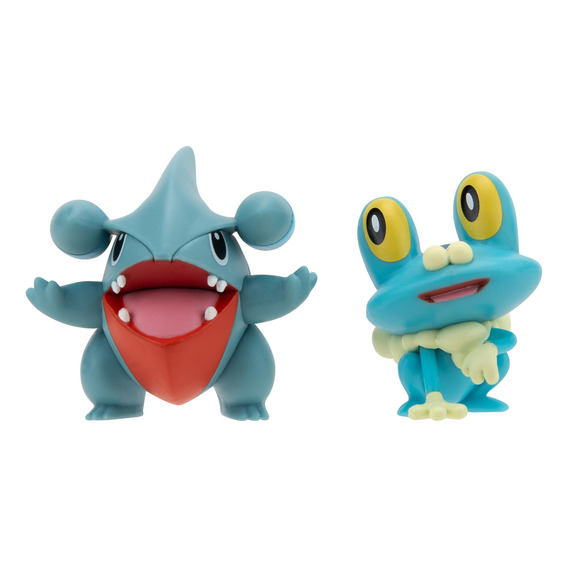 Figuras Pokemon Juguete Batalla 7,5 Cm - Froakie Y Gible