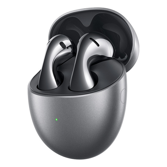 Huawei Audífonos Inalámbricos On-ear Freebuds 5 Hi-res Color Plata Luz Verde