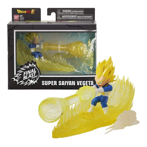 Muñeco Original Bandai Dragon Ball Super Saiyan Vegeta Febo