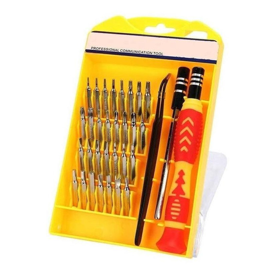 Set Kit Juego Destornillador Precision 33 Piezas - Tecnomati