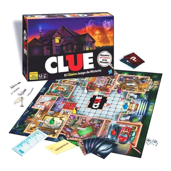 Juego De Mesa Clásico De Misterio Clue