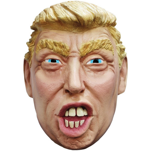 Máscara De Donald Trump Color Beige Personajes