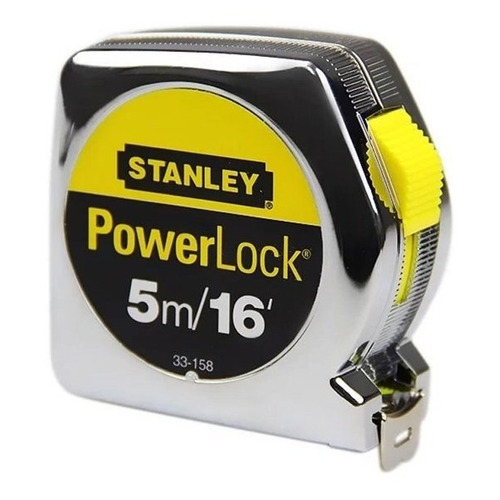 Flexometro 5 mts Power Lock 33-158 Stanley