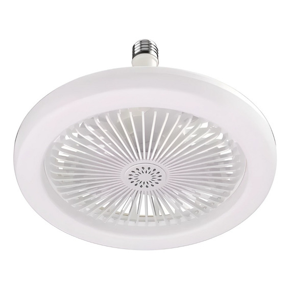 Ventilador Con Luz Led 3 Tonos Y Control Remoto Movible