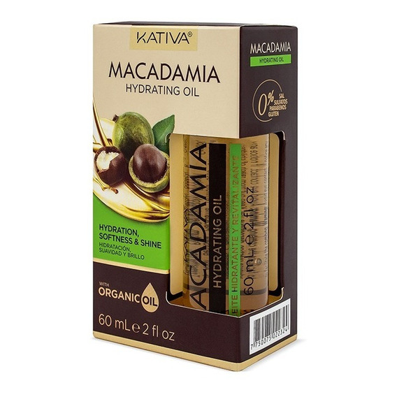 Aceite Tratamiento Kativa Macadamia 60ml