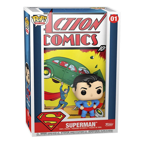 Funko Pop Superman (01) Comic Cover