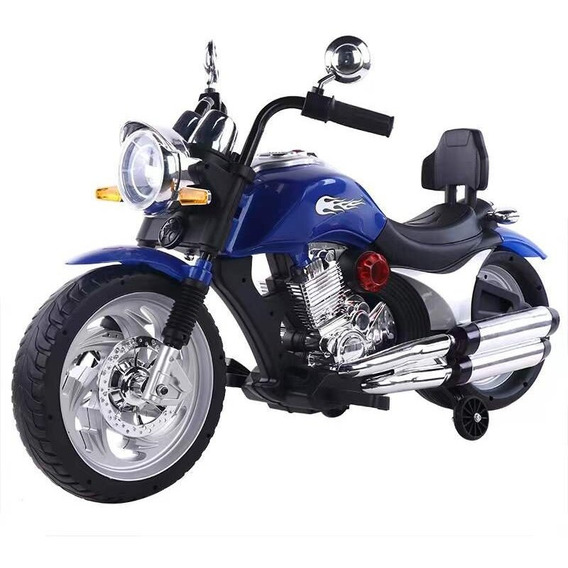 Moto Chopera Mc004 Azul