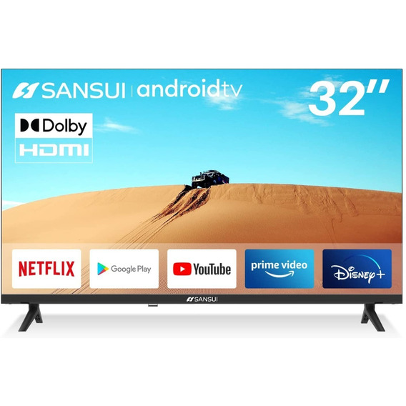 Sansui Smx-32v1ha 32 Hd, Smart Tv, Android Tv Wifi