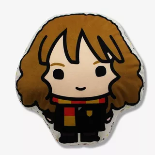 Almofada Formato Hermione | Decorativa | Kawaii Harry Potter Cor Colorido
