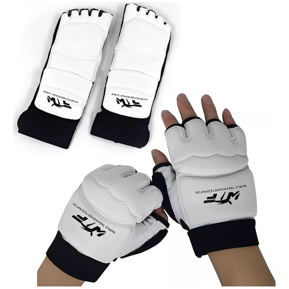 Equipo De Protección Para Taekwondo Y Guantes De 2 Pares