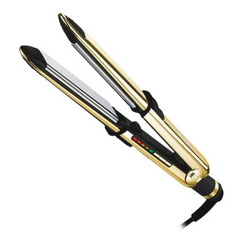 Plancha De Pelo Gold Profesional Optima 3000 Babyliss Pro Color Negro