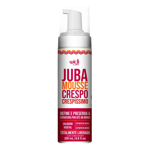 Widi Care Mousse Crespo Crespissimo Juba 200ml Widi Care Mousse Crespo Crespissimo Juba 200ml