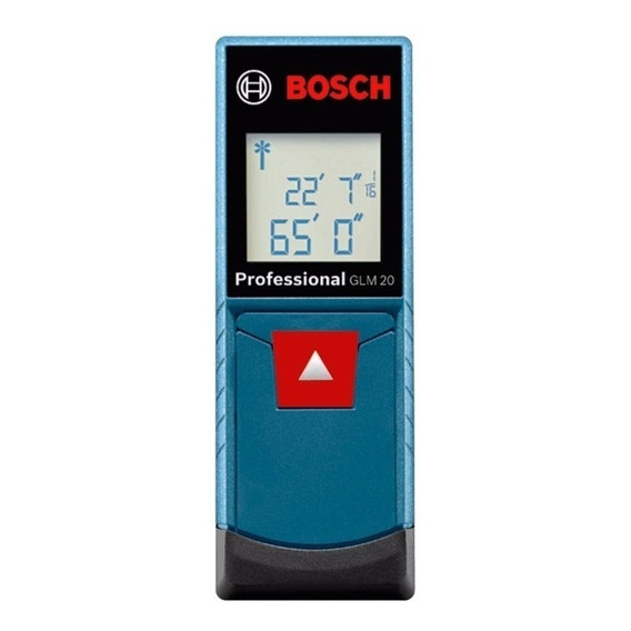 Medidor De Distancia Telemetro Laser Profesional Glm 20 Bosch