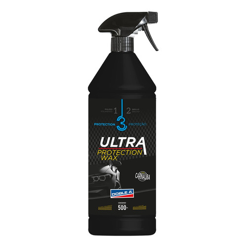 Cera Para Autos Ultra Protection Wax Doble A 500 Ml
