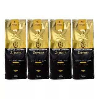 Café Gourmet Em Grãos Reserva Gourmet Bourbon Amarelo 4 Pct