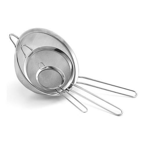 Juego De 3 Coladeras De Acero Inoxidable, Cuisinart 