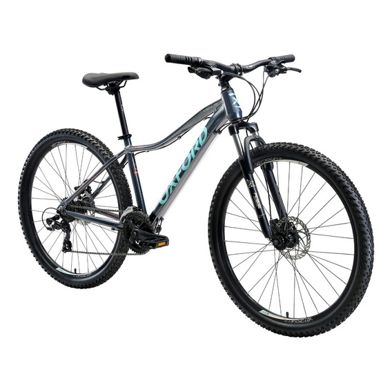 Bicicleta Oxford Mtb Venus 1 Aro 27.5 Color Gris Tamaño Del Cuadro M