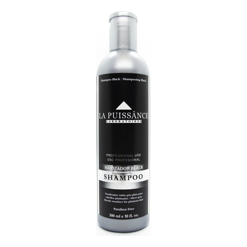 La Puissance Matizador Black Shampoo Pelo Rubio Gris X 300ml