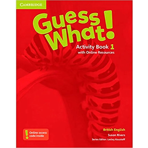 Guess What! (be) 1 Activity Book W/online Resources