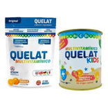 Combo Quelat Multivitamínico + Multivitaminico Kids En Polvo