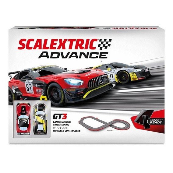 Pista Eléctrica Scalextric Gt3 Advance Escala 1:32