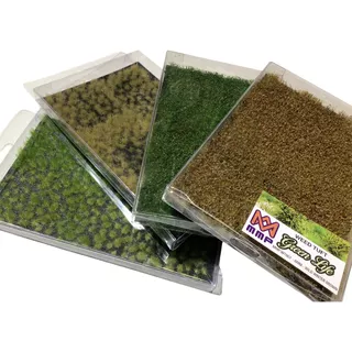 Pasto Tuft Mmp Decoración Escala Ho 1/35 Vegetación Combo X4