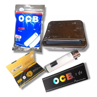 Maquina Cigarrera Filtro Ocb Papel Celulosa Clipper