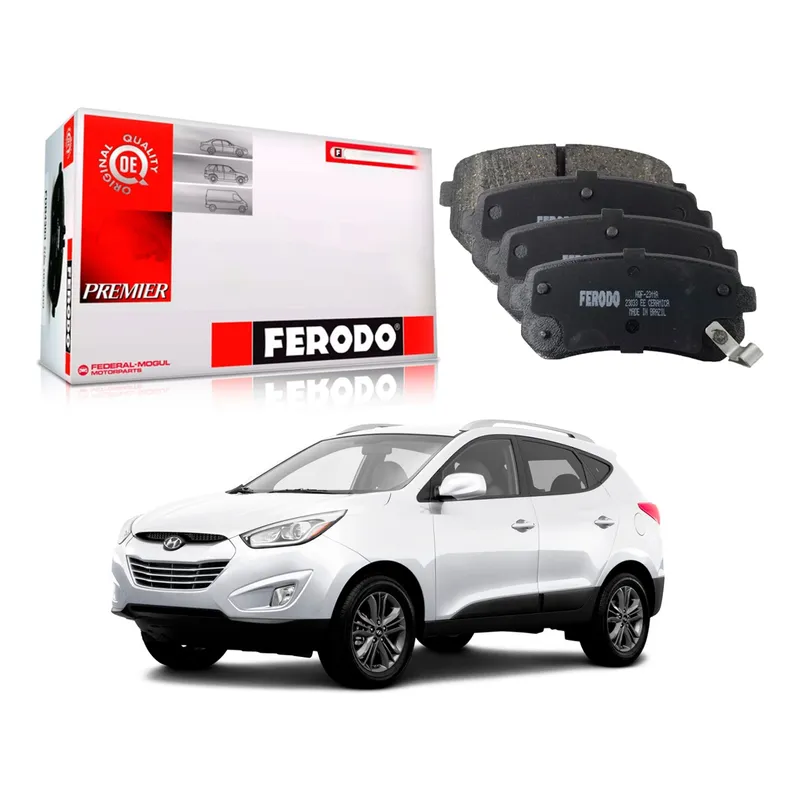 Pastilha Freio Traseiro Cerâmica Ix35 2.0 2010 A 2015