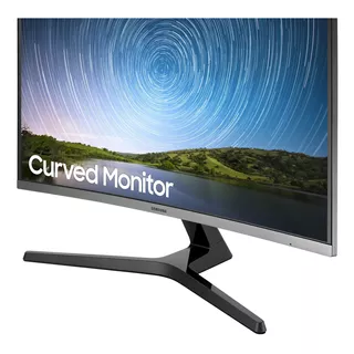 32 Monitor Curvo Fhd 1800r Con Diseño Sin Bordes En 3 Lados Color Transparent 100v/240v