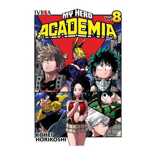 Manga My Hero Academia - Tomo 08 - Ivrea Argentina