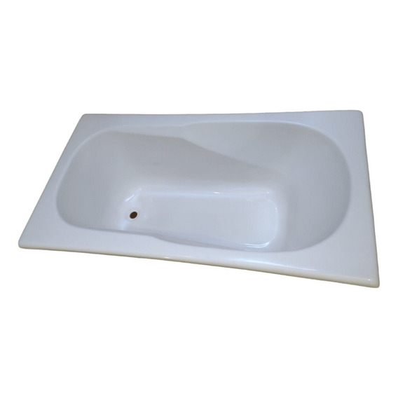 Bañera Anatomica Reforzada Fibra  100x70 Baño Ducha