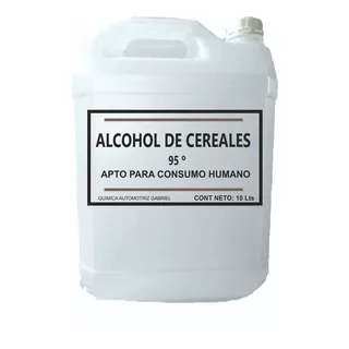Alcohol De Cereales  Ideal Para Licores  10 Litros