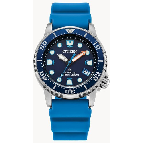Citizen Promaster Dive Marine Blue Eo2028-06l ..... Dcmstore Color de la correa Azul Color del bisel Plata Color del fondo Azul
