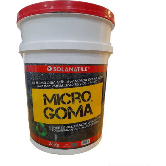 Membrana Impermeabilizante Microgoma Piso, Pared, Techo 22kg