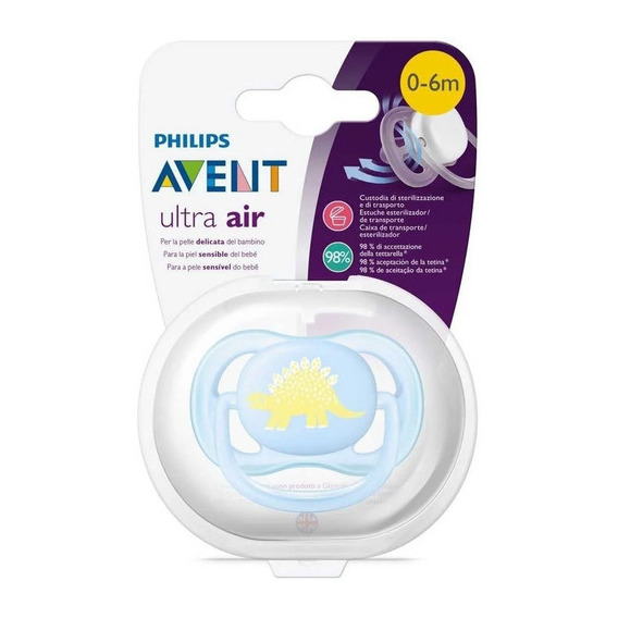 Philips Avent SCF544/10 celeste dinosaurio 0 a 6 meses