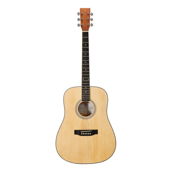 Guitarra Acustica Sx Sd104 - Dreadnought - Diapasón Rosewood