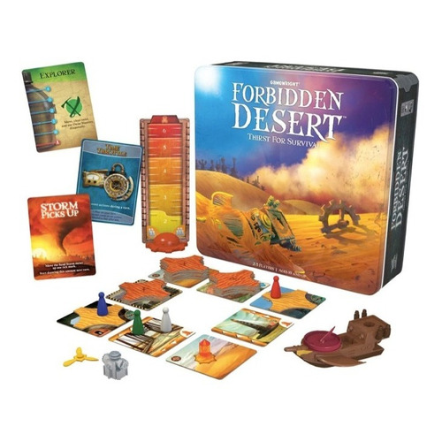 Forbidden Desert: Sed De Supervivencia De Gamewright