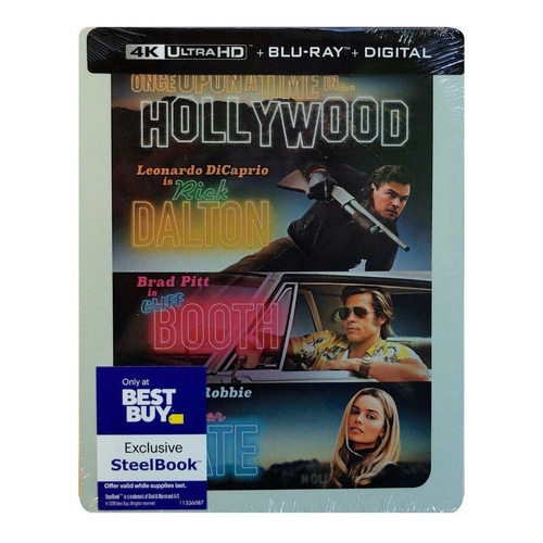 Habia Una Vez En Hollywood Steelbook Pelicula 4k Ultra Hd