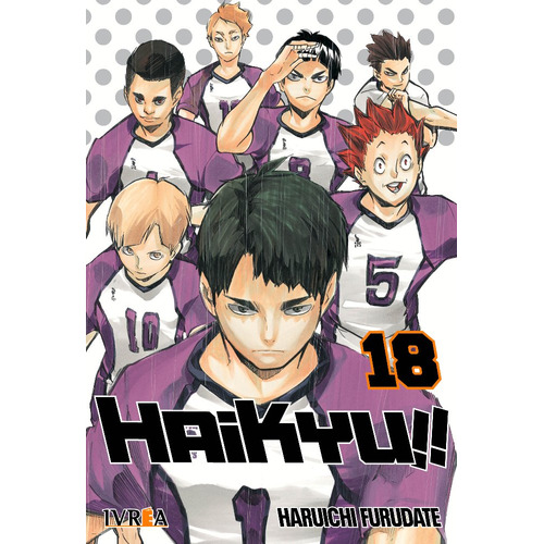 HAIKYU 18, de Haruichi Furudate. Serie Haikyu!!, vol. Título del libro. Editorial Ivrea, tapa blanda en español, 0