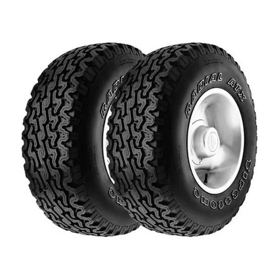 Paquete 2 Llantas 31x10.50 R15 6c. Firestone. Radial Atx