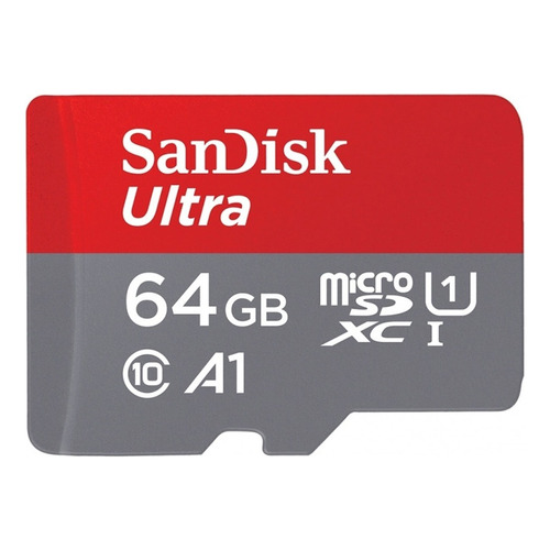Memoria Flash Sandisk Ultra A1 64gb Microsdxc C10 /v
