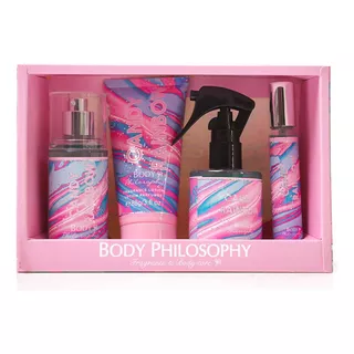 Kit Regalo 4 En 1 Splash Escarchado Body Philosophy