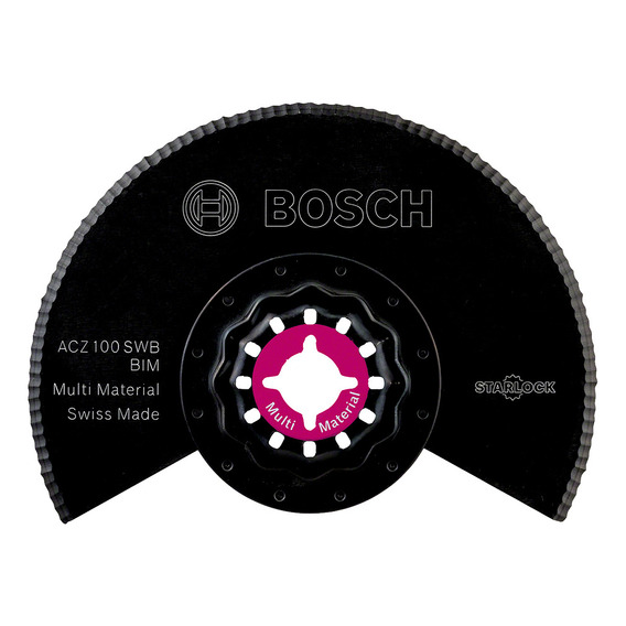 Hoja De Sierra Inmersión Bosch Starlock Multimaterial 100mm