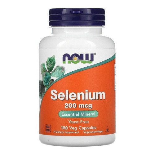 Selenio Selenium 200 Mcg 180 Tab Anticancerigeno Eg S0