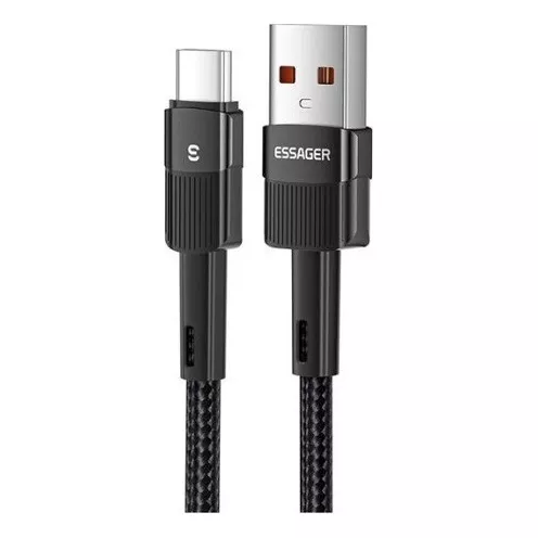 Cable Cargador Datos Tipo C Carga Rapida 66w 6a Para Huawei/ Honor/  Samsung/ Oppo/ Realme/ Vivo/ Oneplus - (qc - Scp - Afc - Supervooc - Iqoo -  Dart - Warp Charge) Marron - 1 Metro