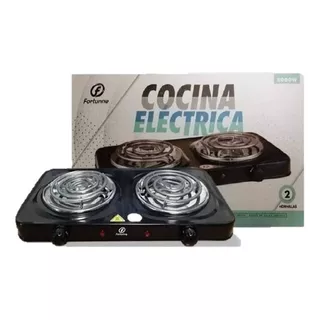 Cocina Electrica 2 Hornillas Original Fortunne 2000w