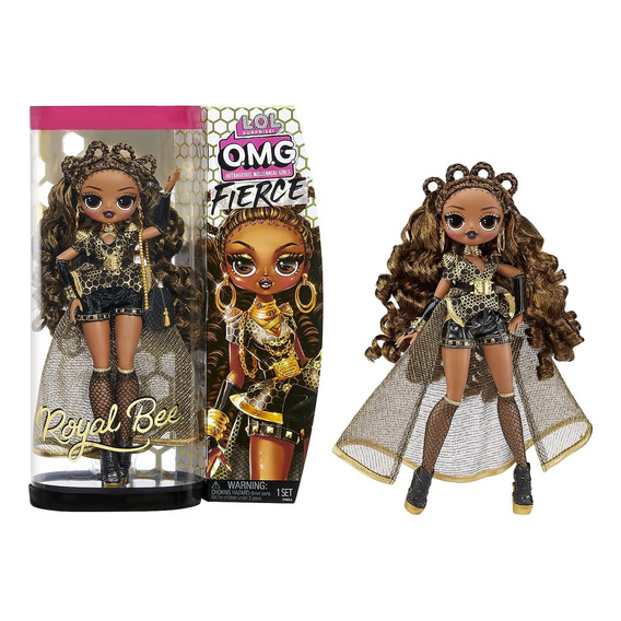 Lol Surprise Muñeca 30cm Fashion Doll Omg Fierce Royal Bee