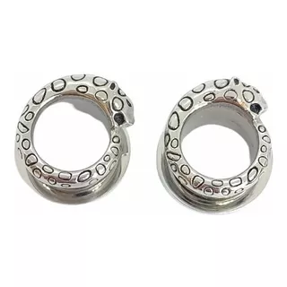 Aros Expansores Oreja Estiradores 10mm Acero Tunel Plug Punk