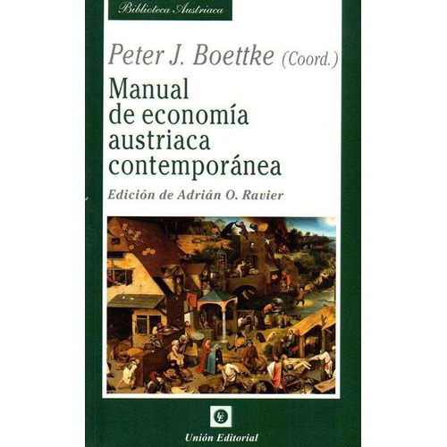 Manual De Economia Austriaca Contemporanea - Boettke