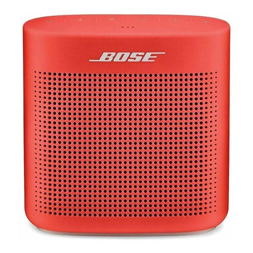 Bocina Bose SoundLink Color II portátil con bluetooth waterproof coral red 